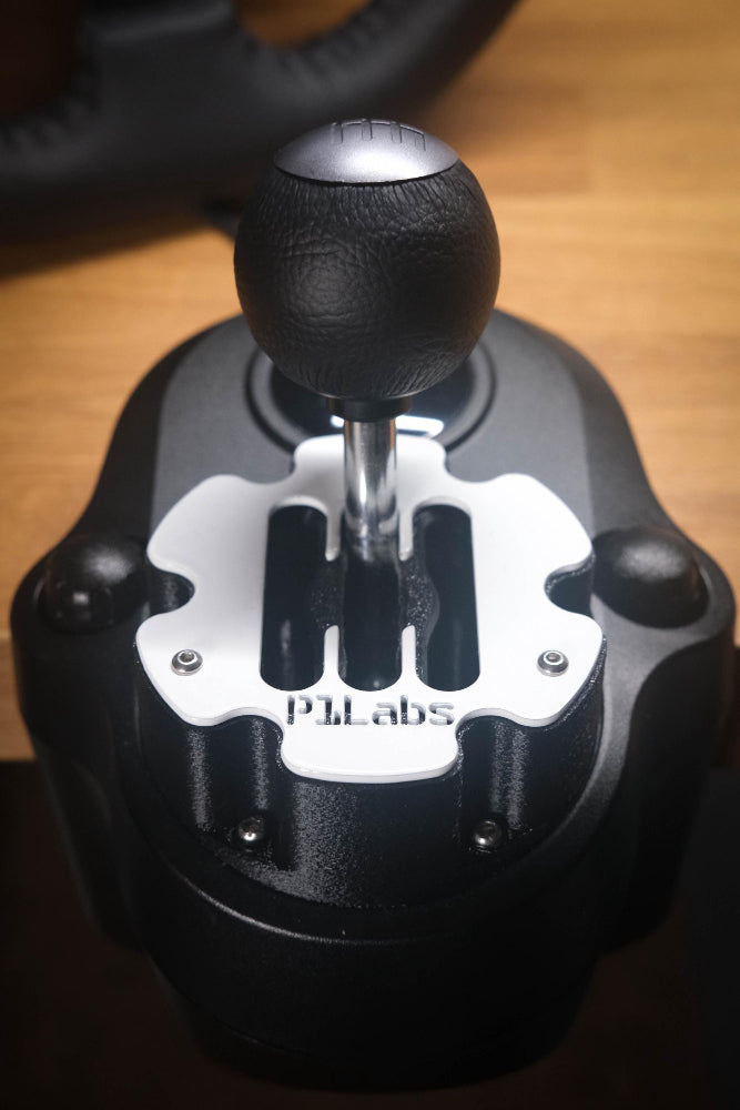 Metal Gated Shifter Adapter Compatible with Logitech Series Shifters by P1Labs