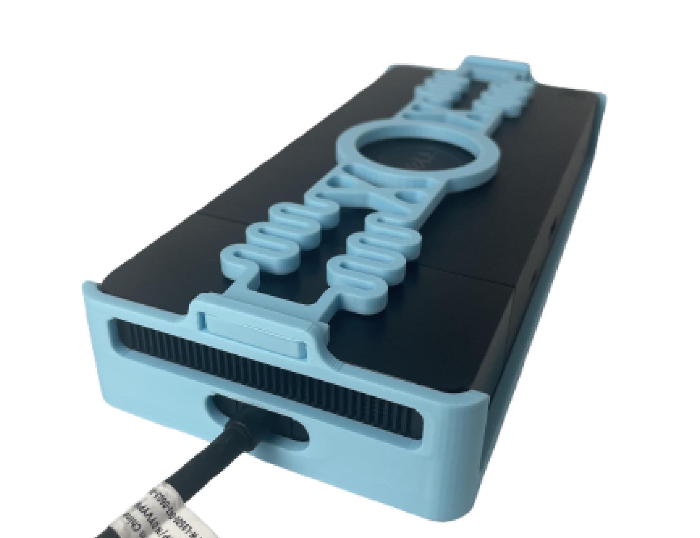 Docking Station Mount by P1Labs, Compatible With Dell WD19TBS, WD19TB, WD19, WD19S, WD22TB4 Dock, No Hardware Needed