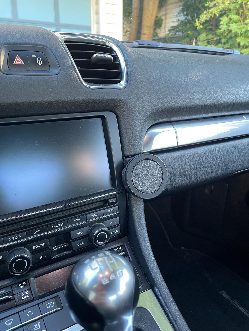 Phone Mount Compatible With Magsafe For Porsche 911 (991 Gen, 2011-2018) and Porsche Cayman / Boxster (981 and 982 Gen,  2013 - 2025) by P1Labs