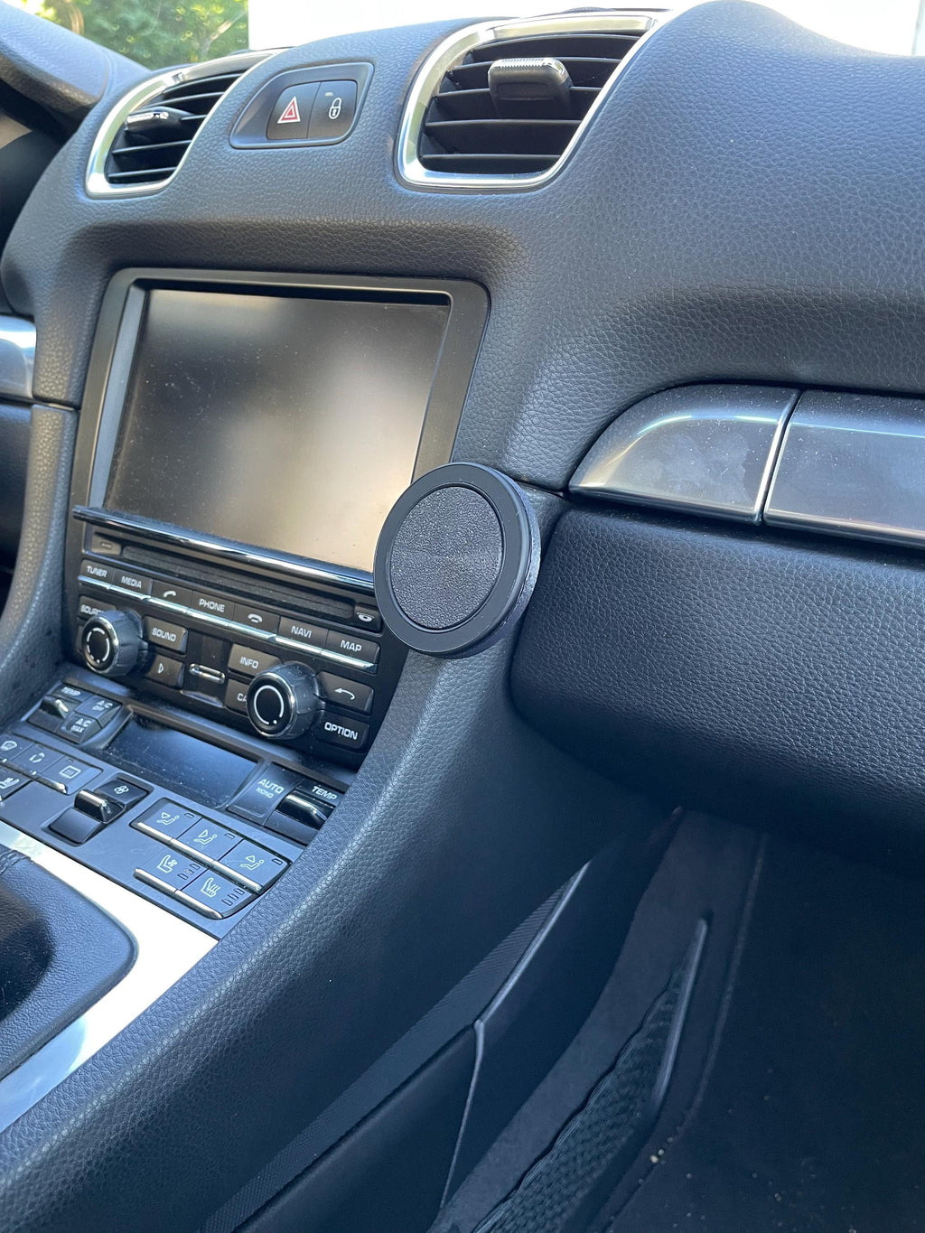 Phone Mount Compatible With Magsafe For Porsche 911 (991 Gen, 2011-2018) and Porsche Cayman / Boxster (981 and 982 Gen,  2013 - 2025) by P1Labs