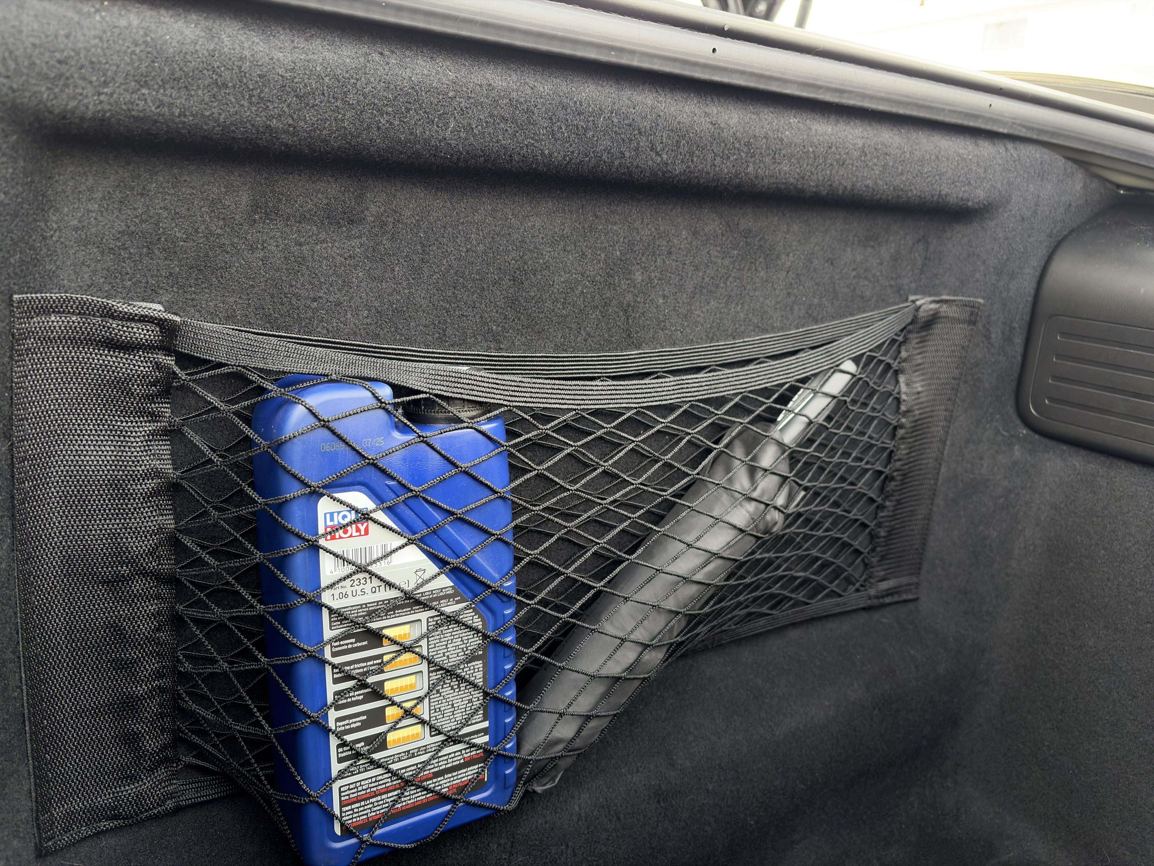 Frunk Organizer Cargo Net by P1Labs, Compatible with Porsche 911, Cayman, and Boxster