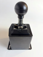 Side view of the P1Labs Sequential Conversion Kit for Moza HPG shifter