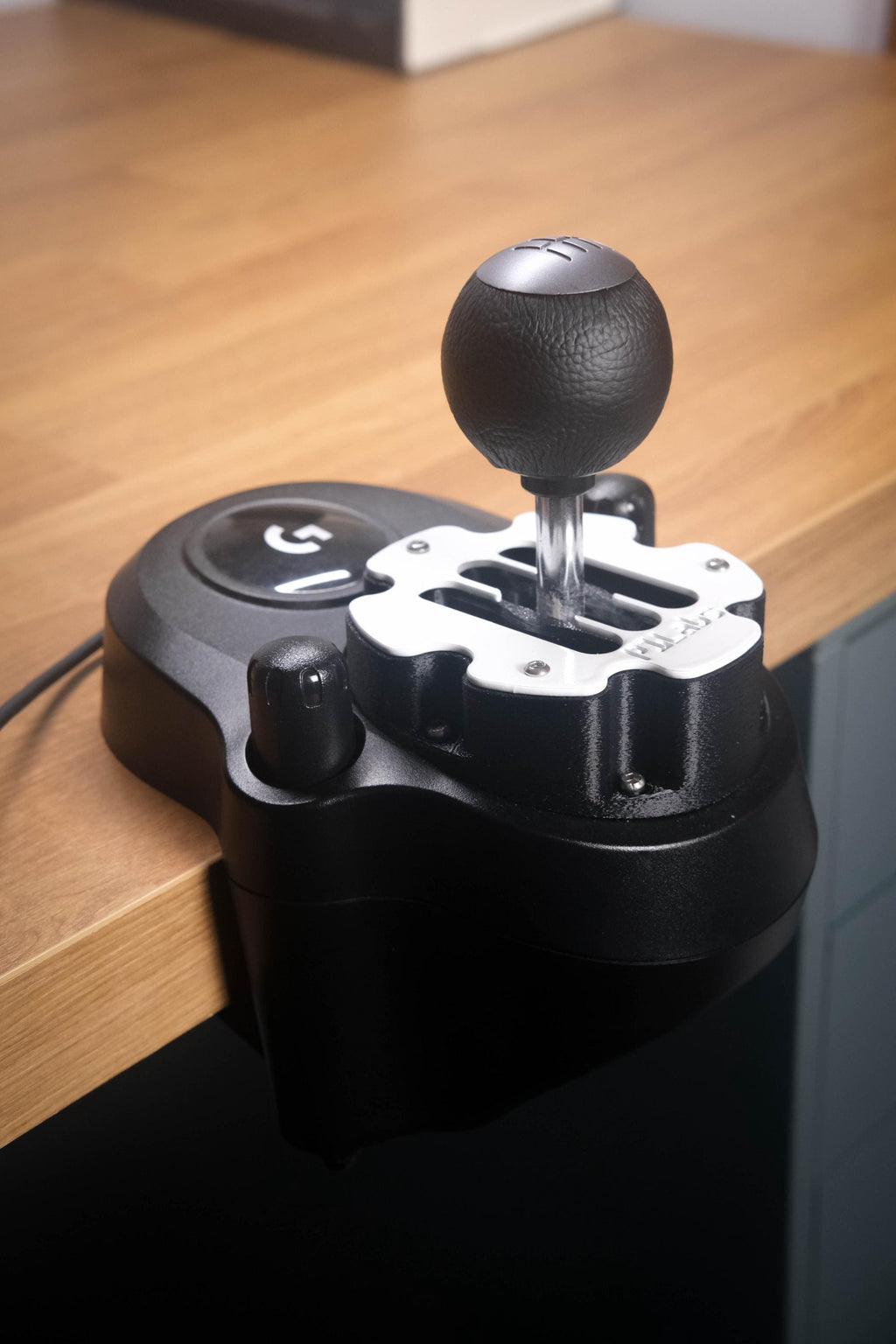 Metal Gated Shifter Adapter Compatible with Logitech Series Shifters by P1Labs