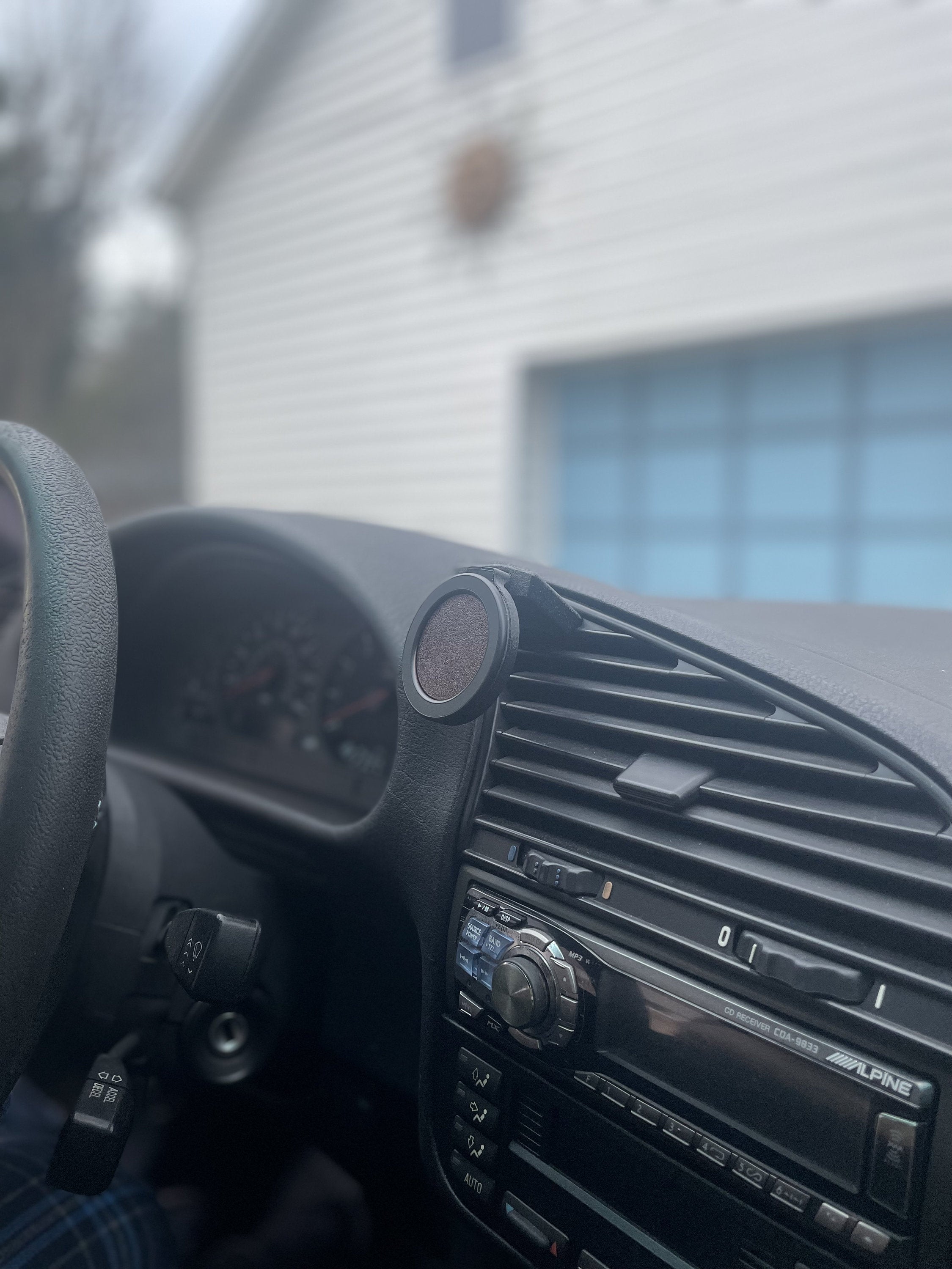 BMW E36 Magsafe Phone Mount, 1992-1999 BMW 3 Series Phone Bracket, Perfect Easy to Use Phone Holder, 3D Printed Bracket, Made in USA