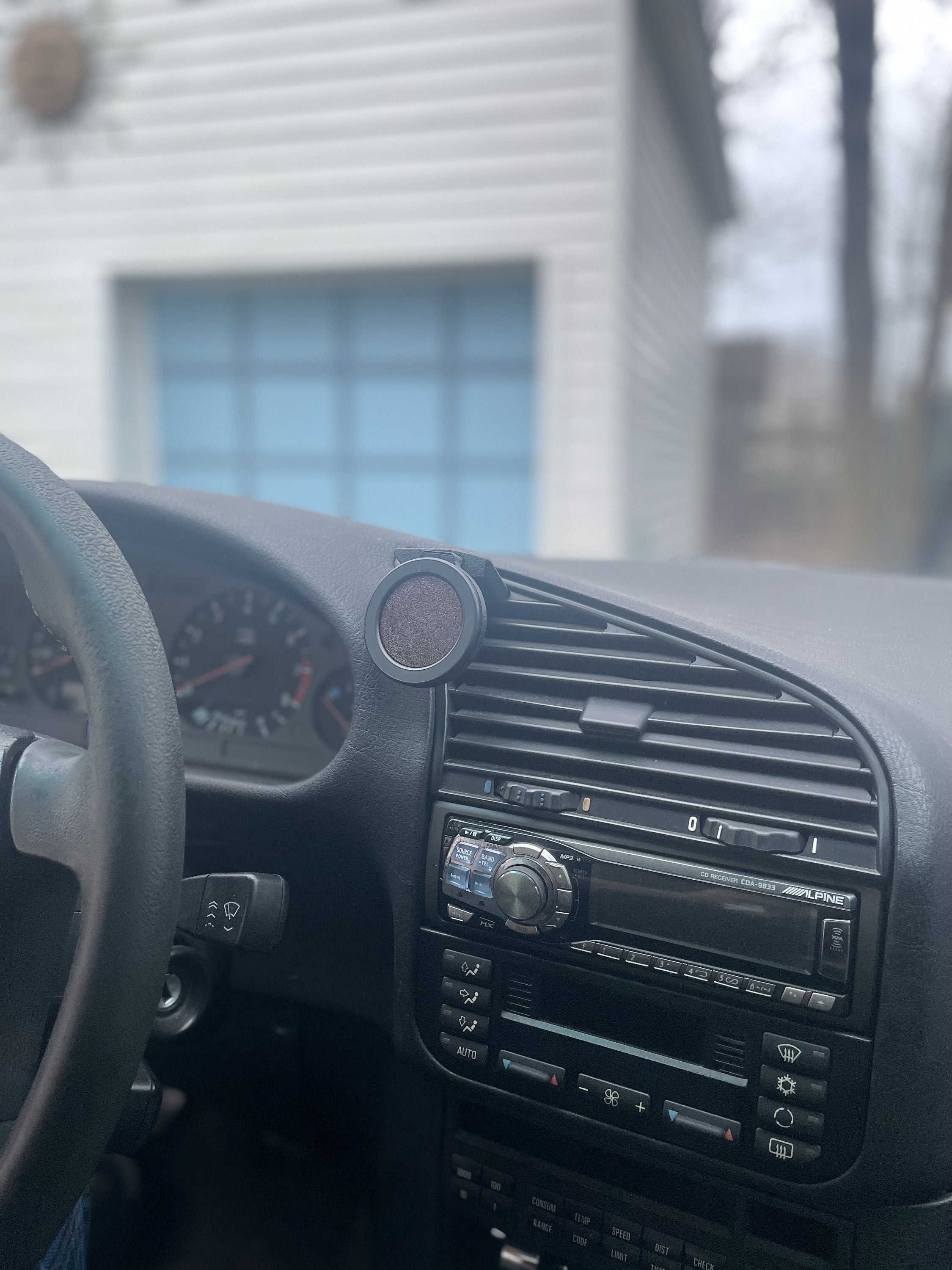 BMW E36 Magsafe Phone Mount, 1992-1999 BMW 3 Series Phone Bracket, Perfect Easy to Use Phone Holder, 3D Printed Bracket, Made in USA