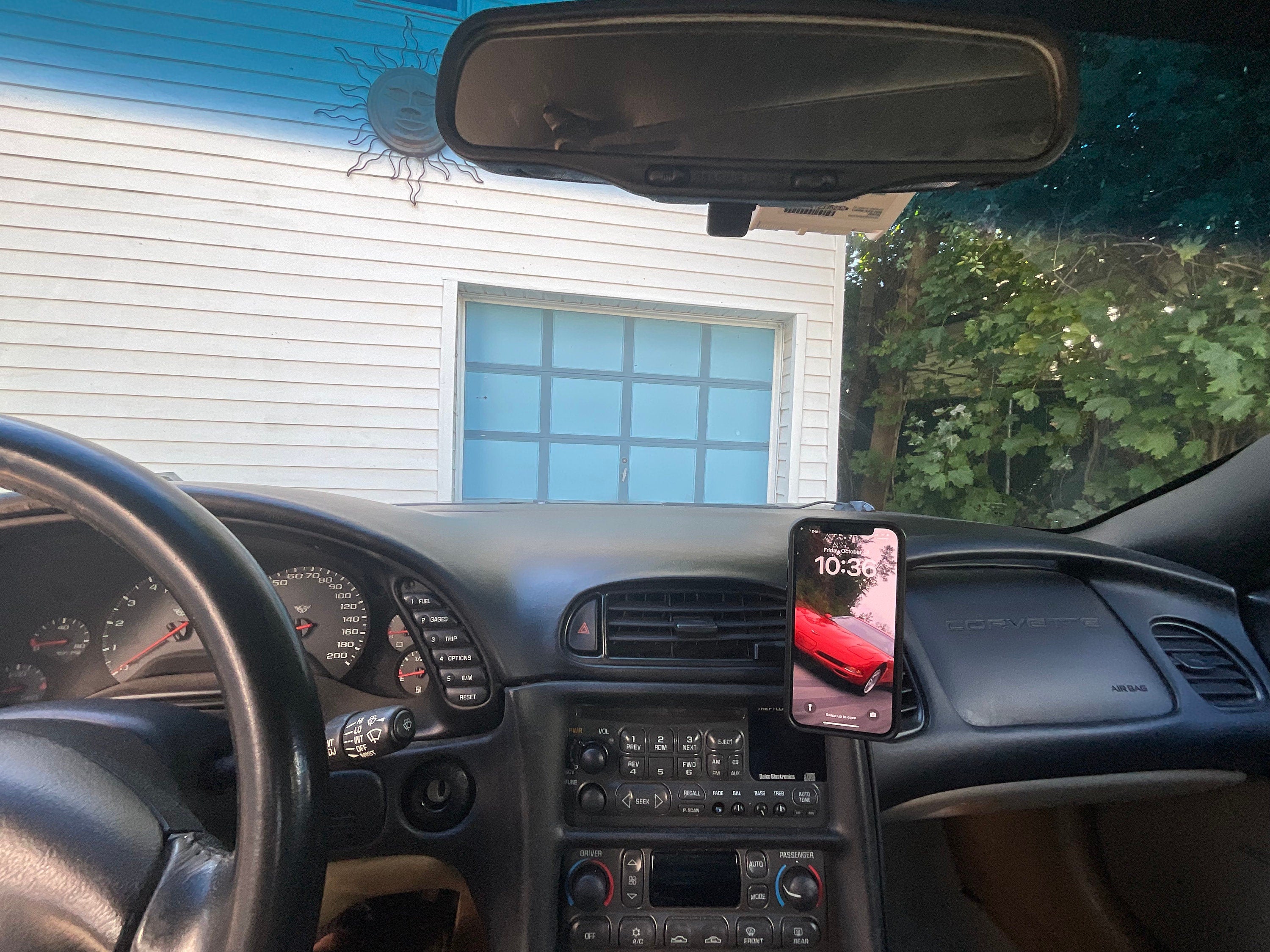 C5 Corvette Phone Mount by P1Labs, Compatible with Magsafe