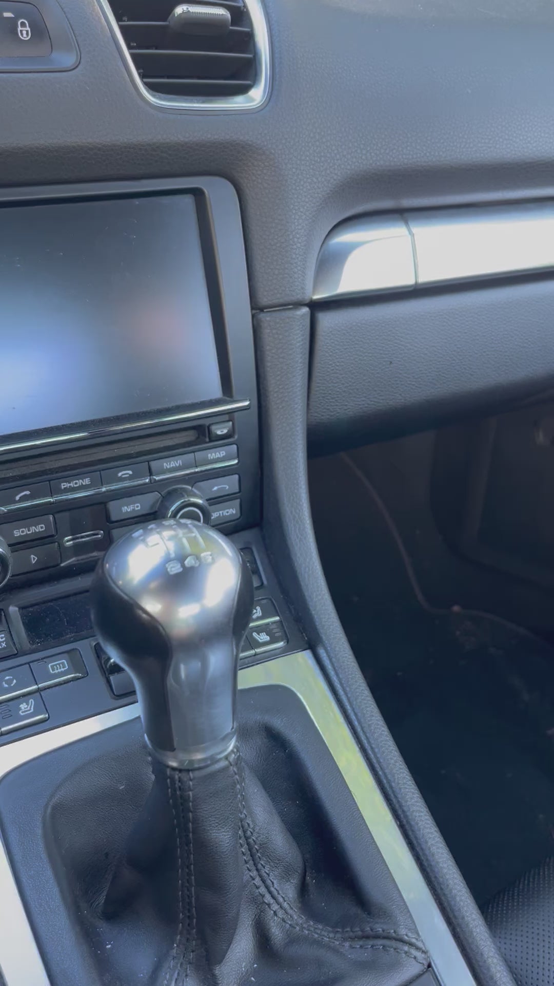 Phone Mount Compatible With Magsafe For Porsche 911 (991 Gen, 2011-2019) and Porsche Cayman / Boxster (981 and 982 Gen,  2013 - 2025) by P1Labs